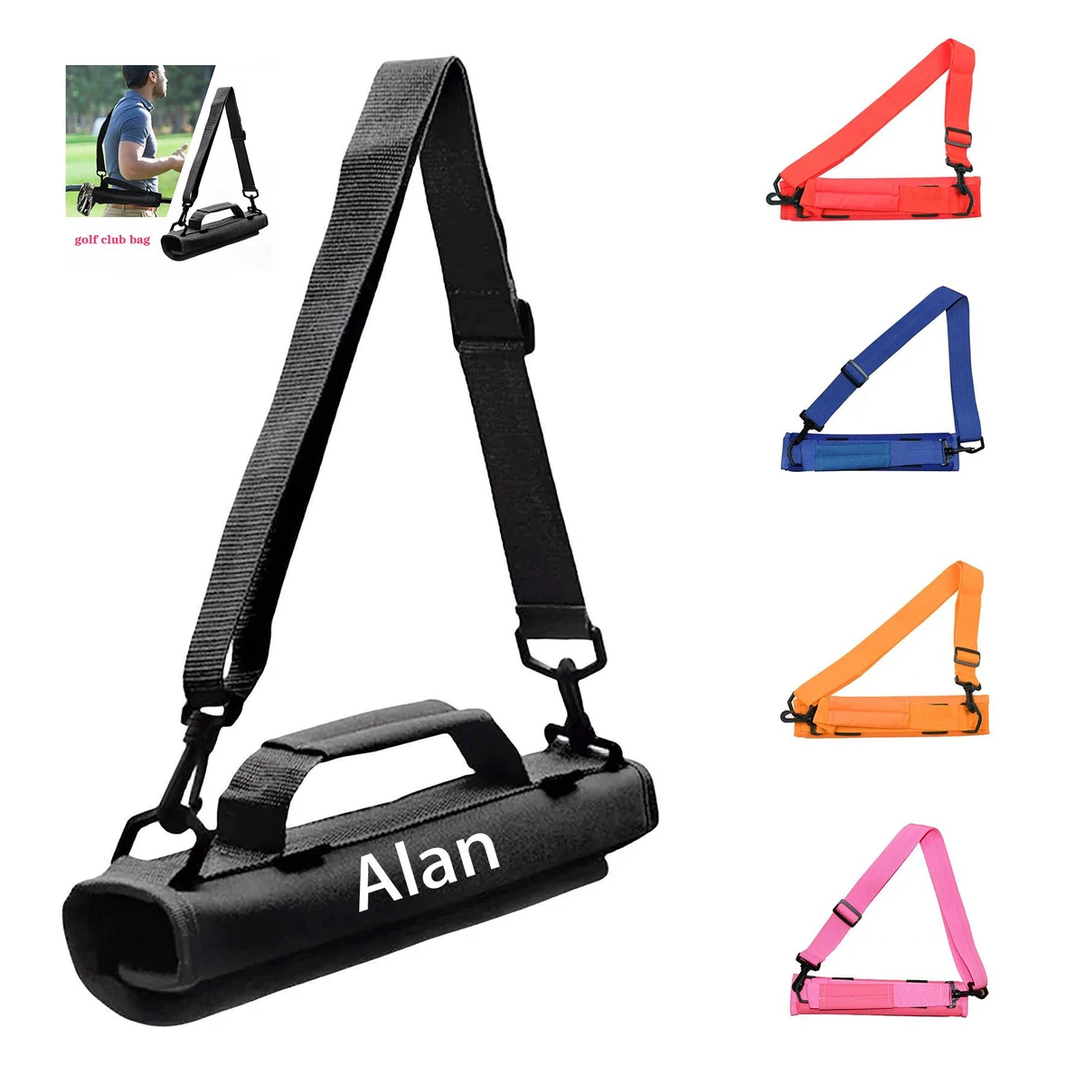 Portable Crossbody Golf Club Bag 1