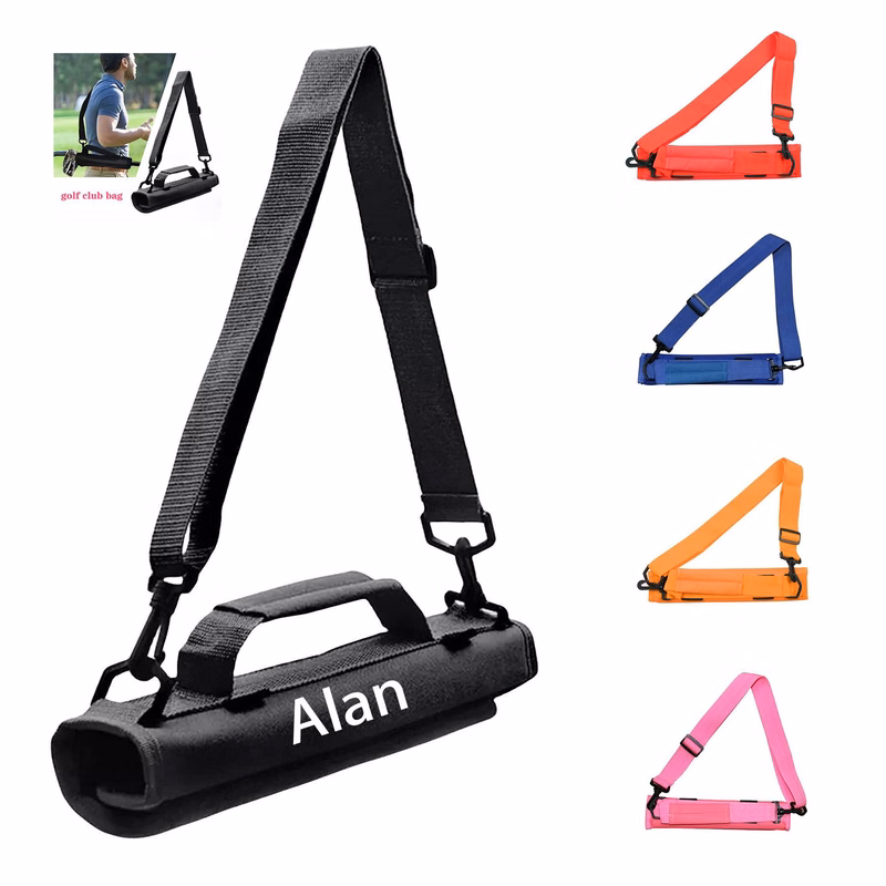 Portable Crossbody Golf Club Bag