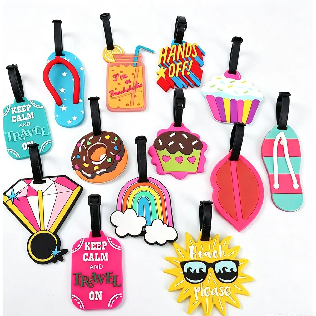 Custom PVC Luggage Tag-Full Customization 1