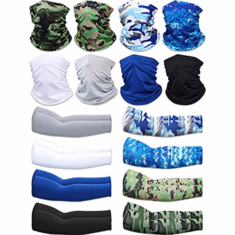 Neck Gaiter Face Cover and Arm Sleeves