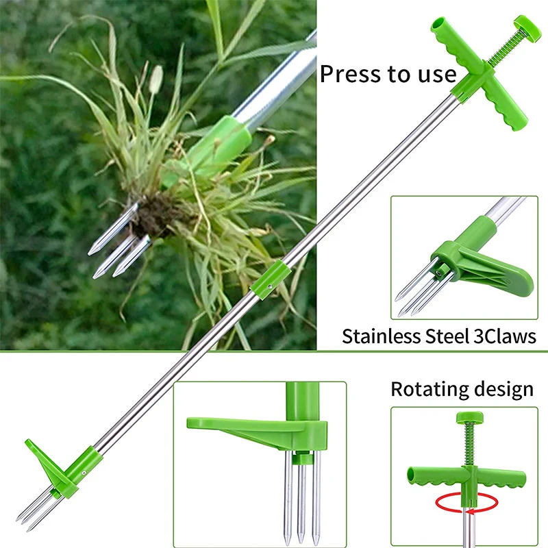 Long Handle Gardening Weed Puller 1