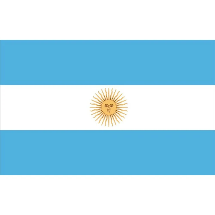Argentina Flag - 2' x 3' - Nylon without Seal 1