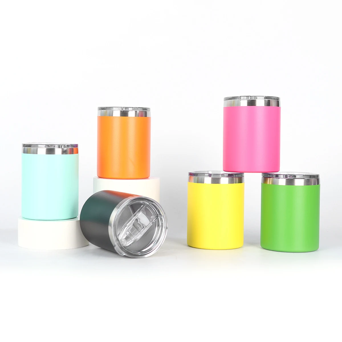 12oz Insulated Tumblers with Lid 1