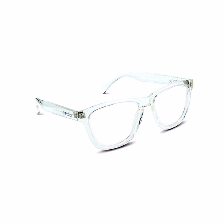 Nectar Clear Seaport Polarized Sunglasses w/Blue Light Blockers