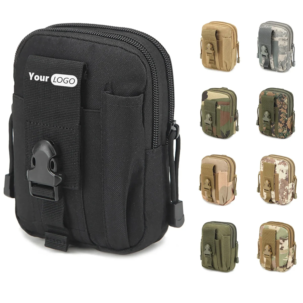 Polyester Sports Tactical Belt Waist Bag 1