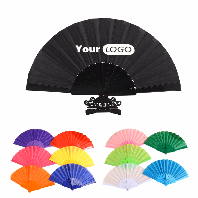 Plastic Hand Held Folding Fan