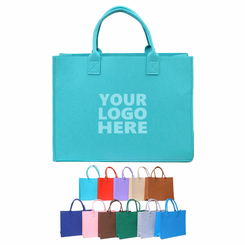 Fashionable Felt Tote Shopping Bag