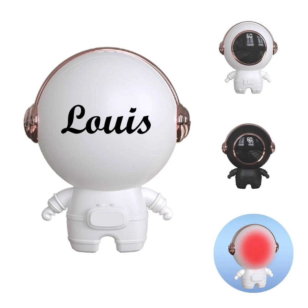 Astronaut Shape USB Charging Mini Hand Warmer 1