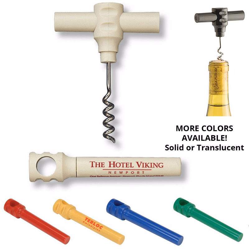 Wine Opener - Round Travel Corkscrew