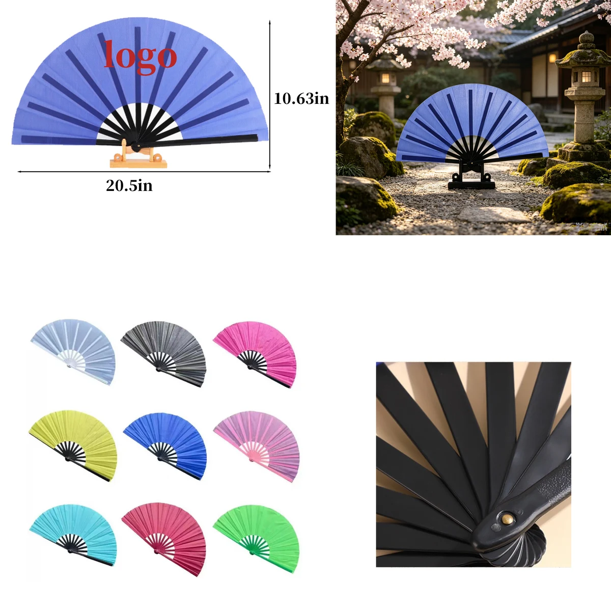 Portable Hand Folding Fan 1