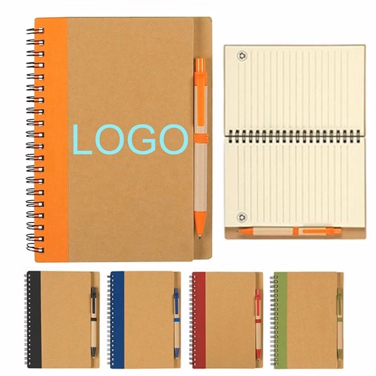 Mini Coil Notebook With Pen