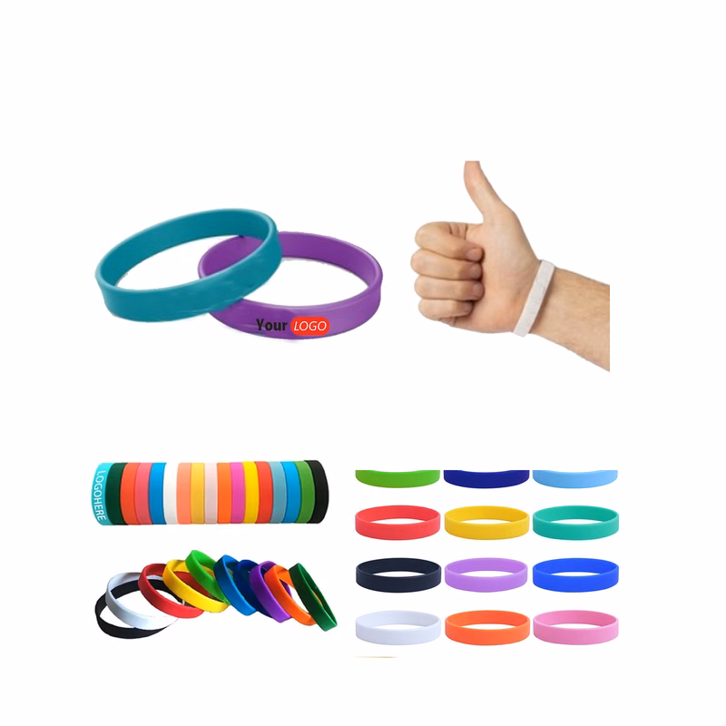 Custom Printed Silicone Bracelets