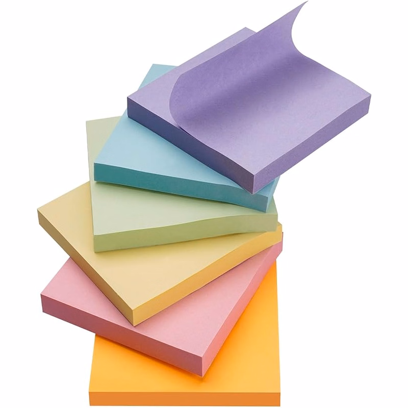 3" X 3" Adhesive Sticky Notepad - 25/50 Sheets