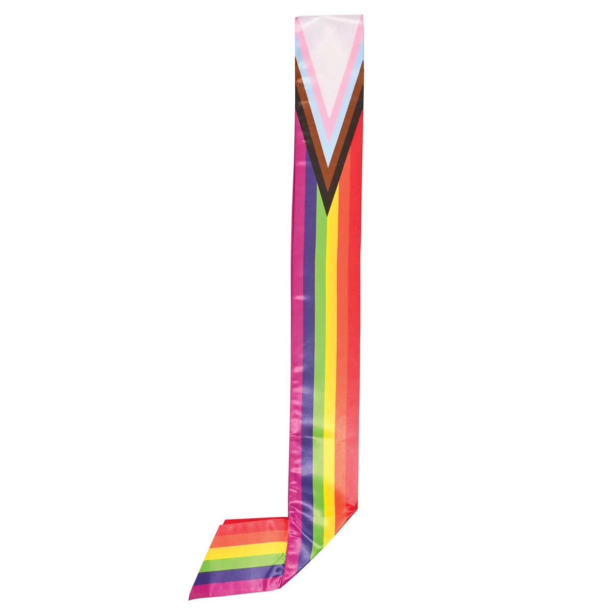 Pride Flag Satin Sash 1