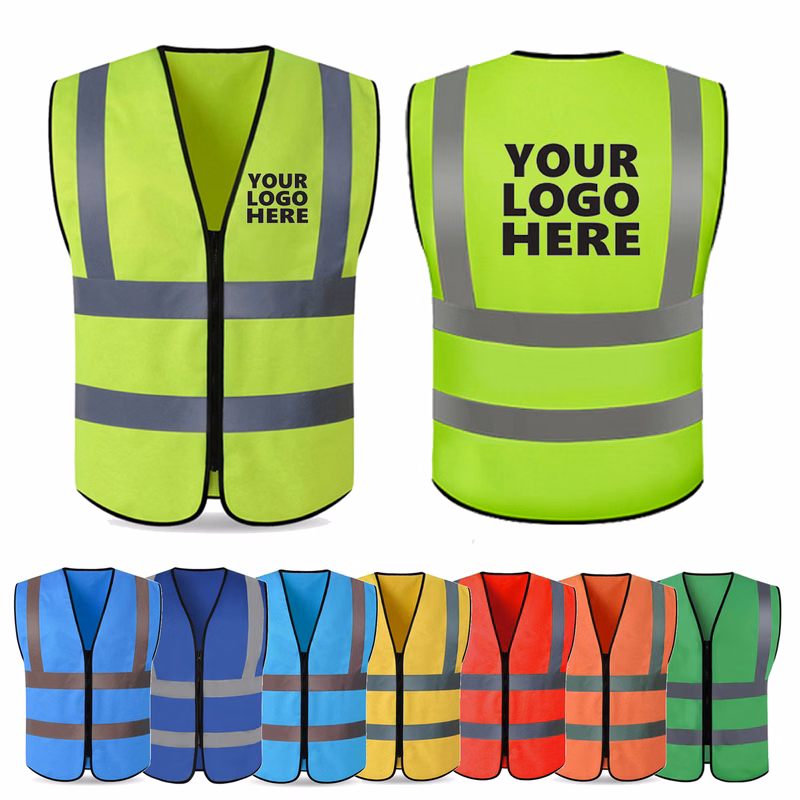 MOQ 10 Customizable Reflective Vests