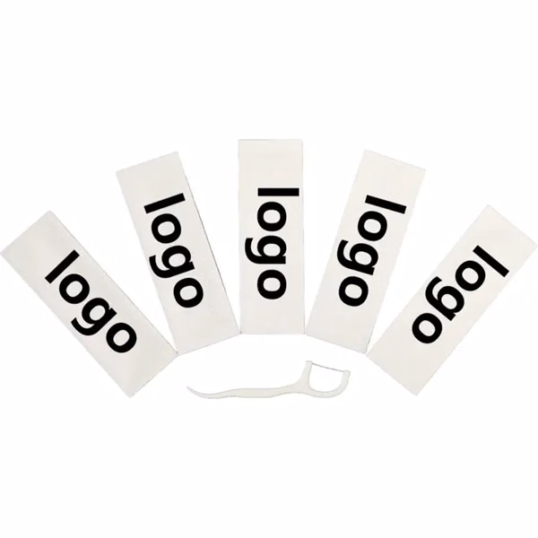 Custom High-Quality Disposable Dental Floss Picks — Oral Health Promo Gift