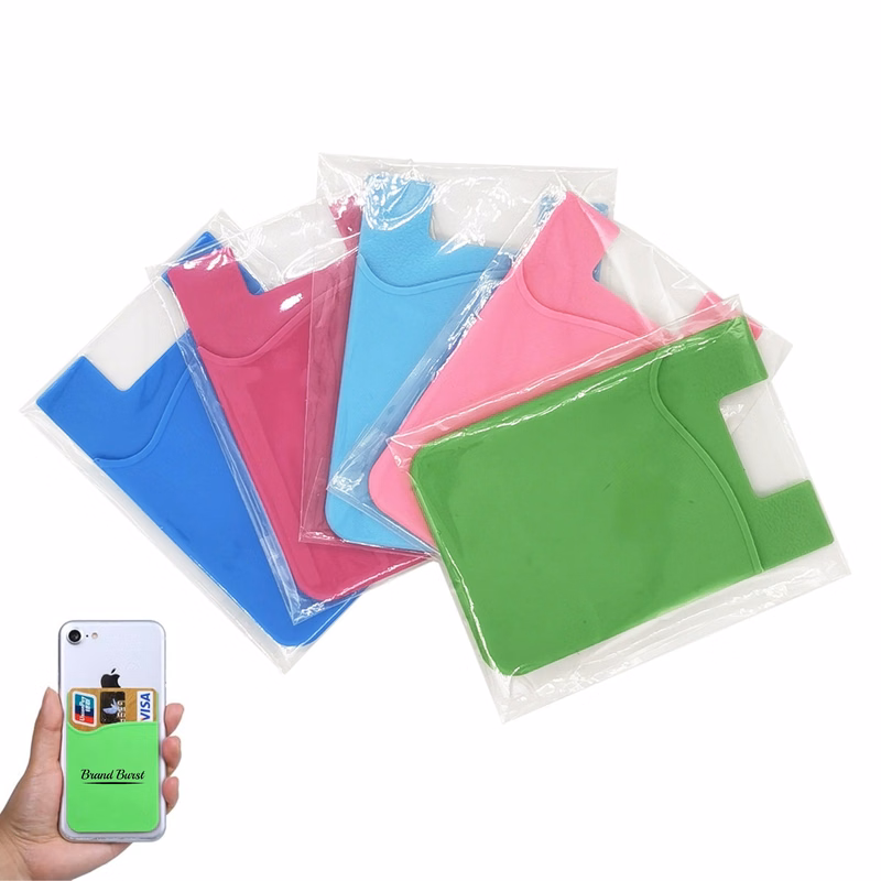 Silicone Card Sleeve For Cell Phone