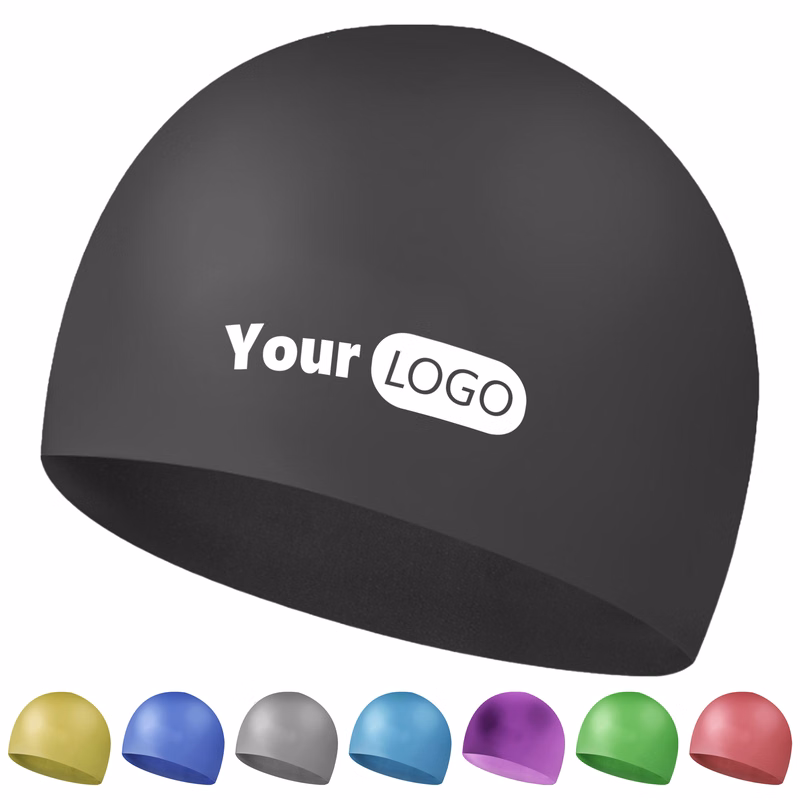Silicone Soft High-Elasticity Swim Cap For Secure Fit And Protection