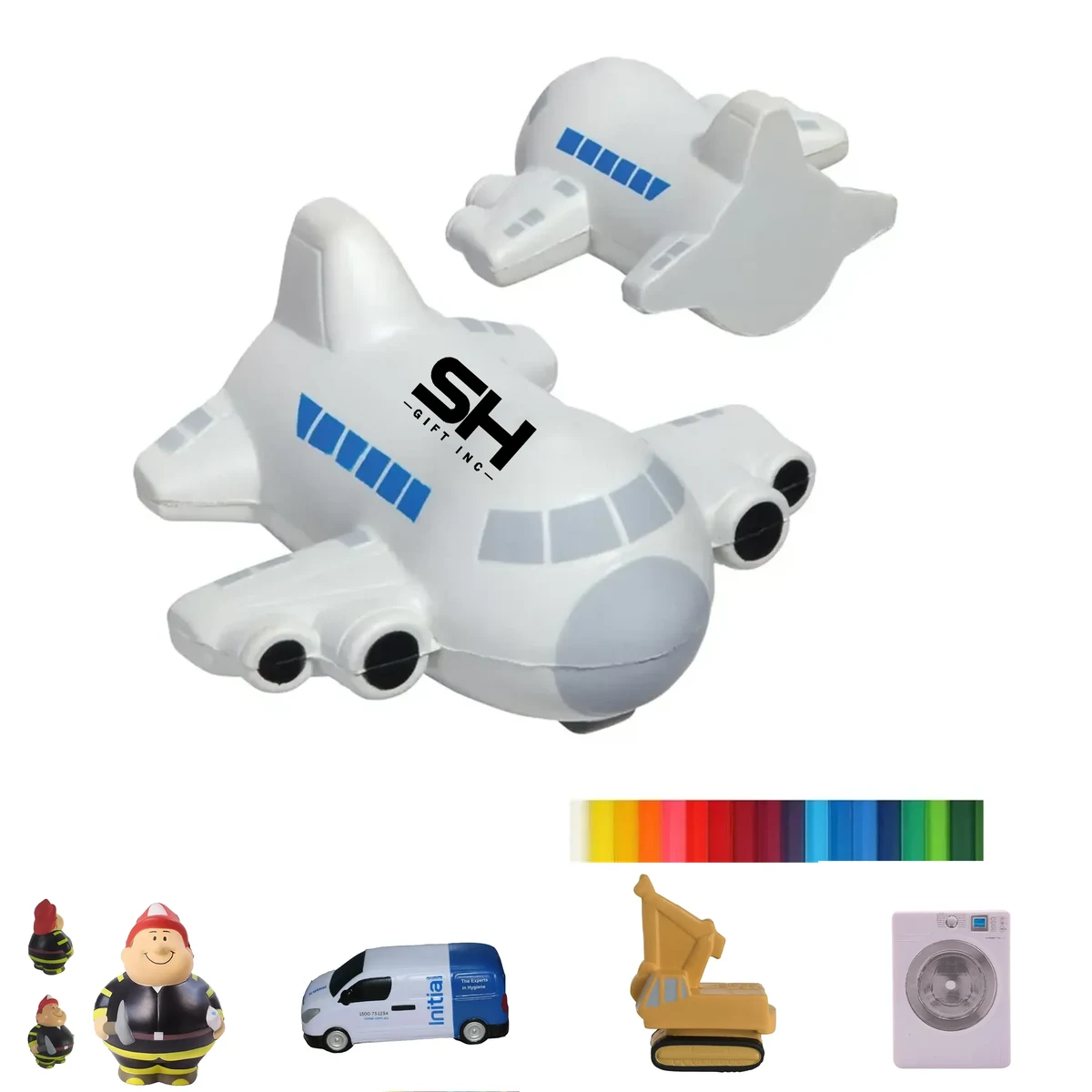 Custom Airplane Stress Reliever With Your Logo 1
