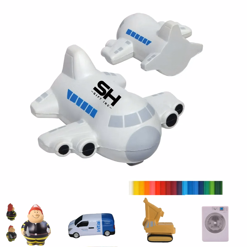 Custom Airplane Stress Reliever With Your Logo