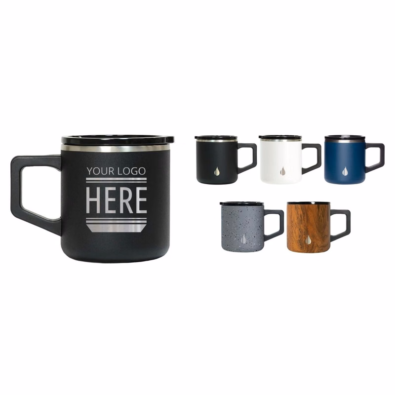 Elemental® Summit 12oz Stainless Steel Camp Mug with Shatter-free Lid