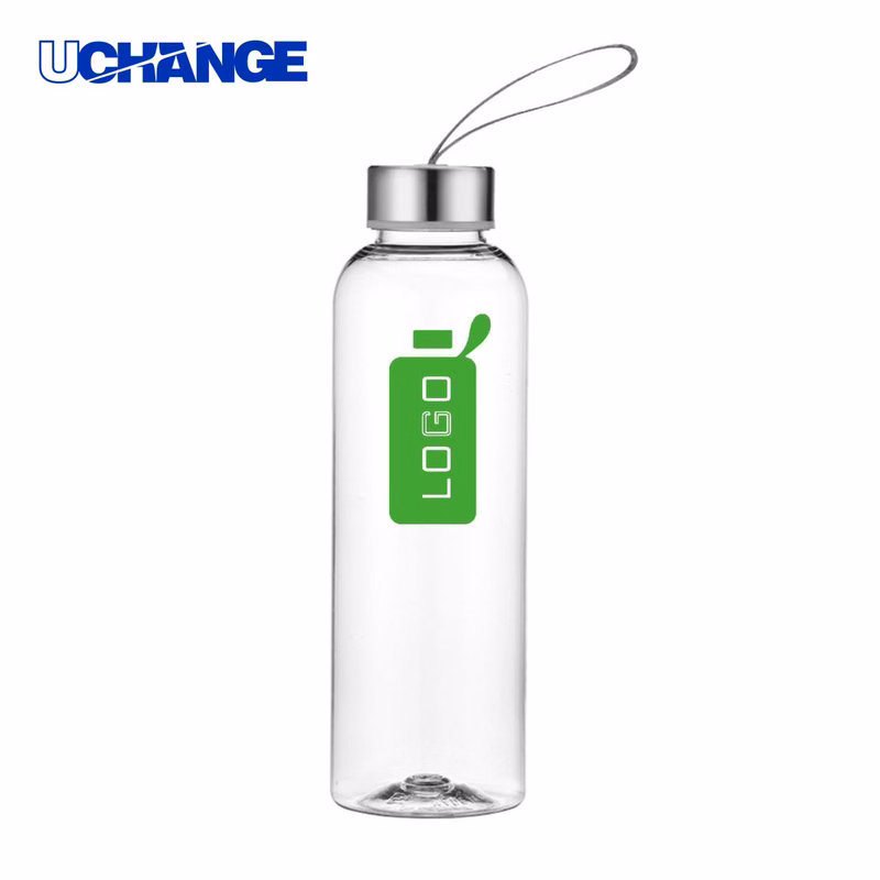 Transparent Portable Clear Water Bottle (10 Oz)