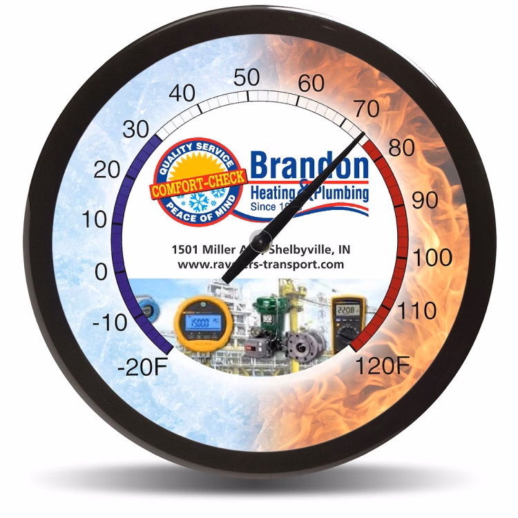 "Caliente" 14" Wall Thermometer