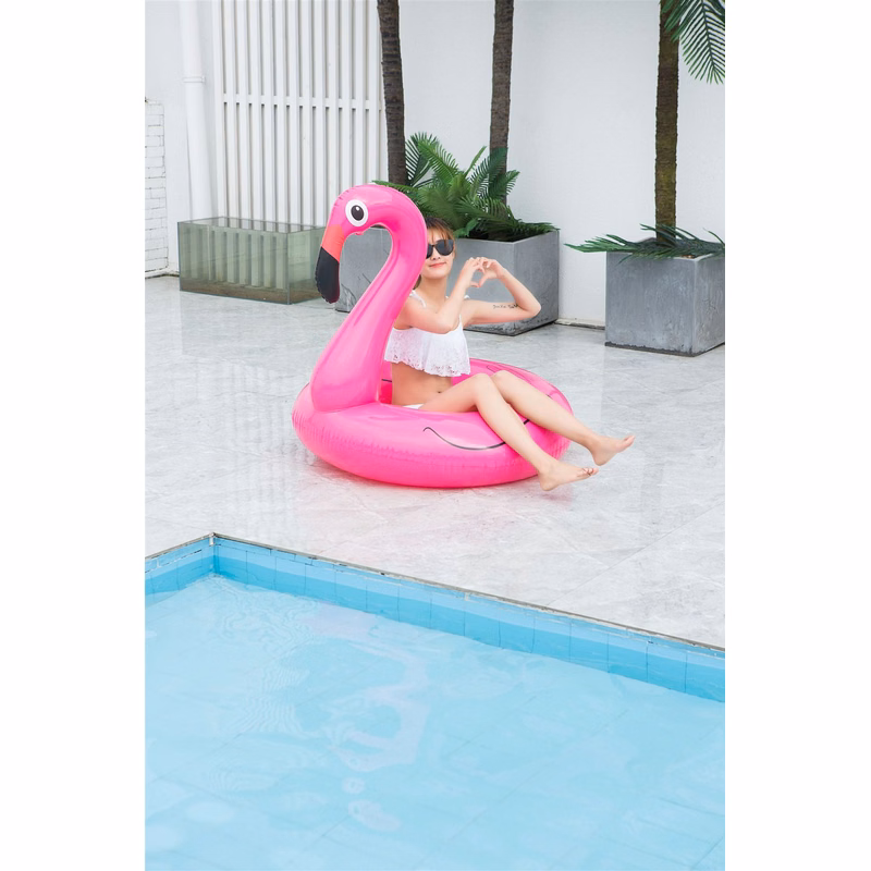 Inflatable Pool Float Tubes with Unicorn and Flamingo design