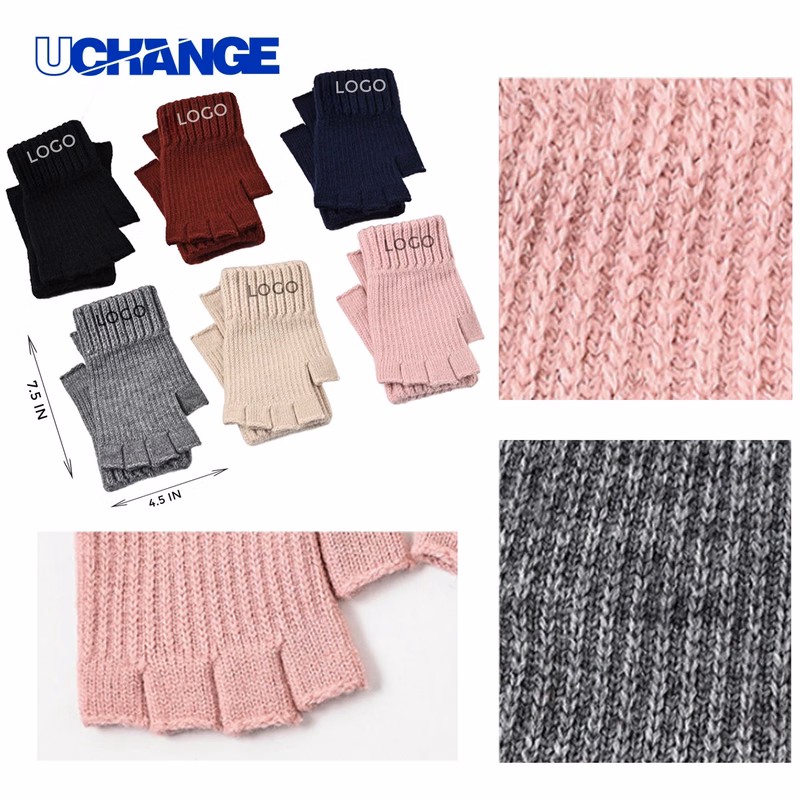 Knitted Fingerless Gloves