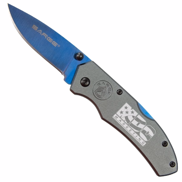 Blue Electro - Pocket Knife