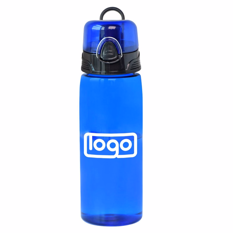 25oz Lockable Lid BPA Free Sport Water Bottle