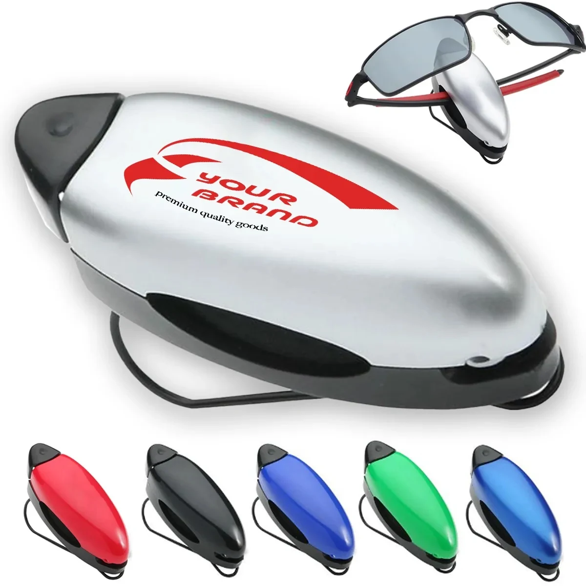 Sun Visor Clip Sunglass Holder Ticket Card Car Accessories 1