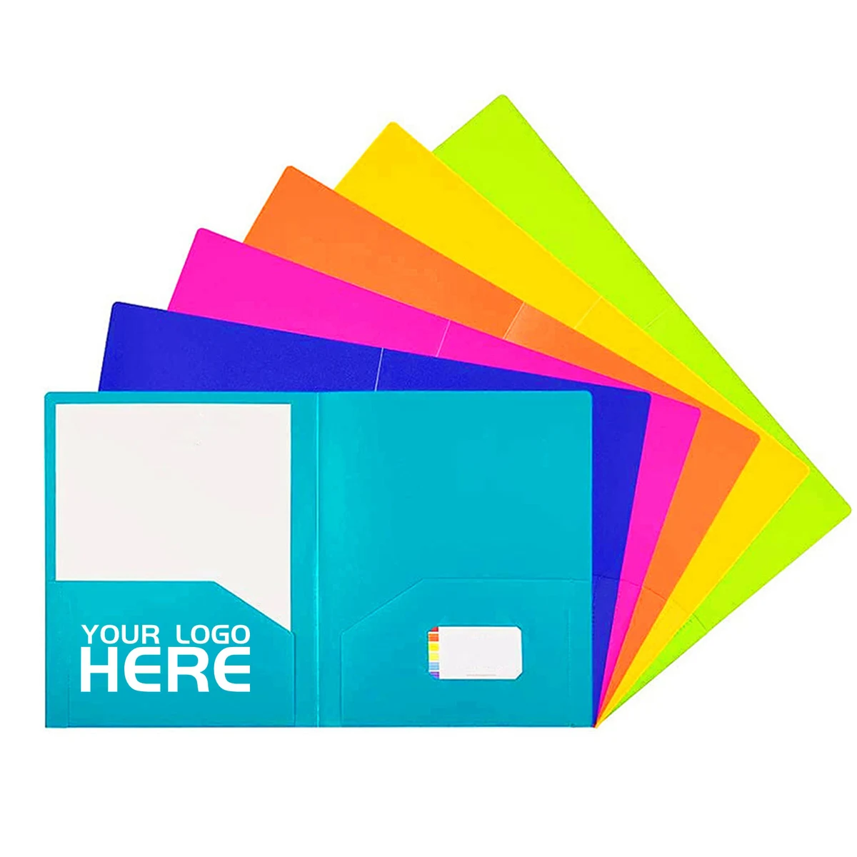 Two Pocket Paper Folder 1