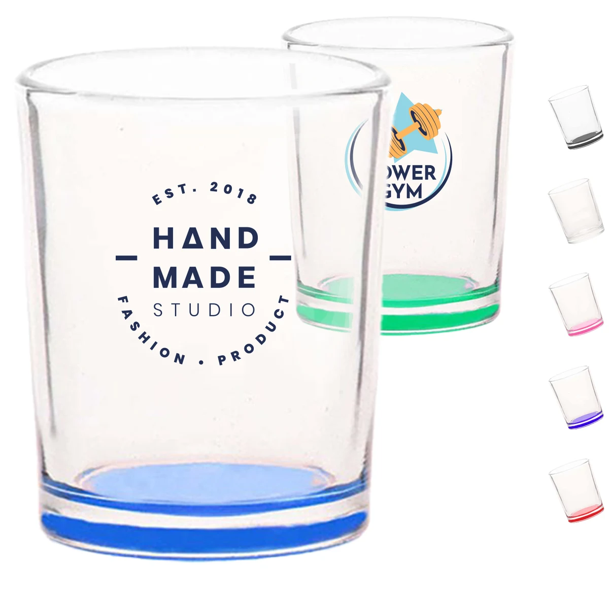 3 oz. Arc Votive Candle Holders Glass 1