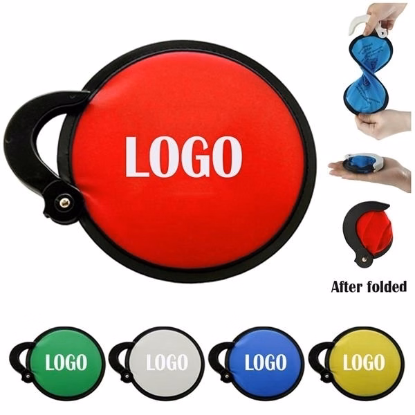 Customized Foldable Nylon Hand Fan/ Twist and Chill