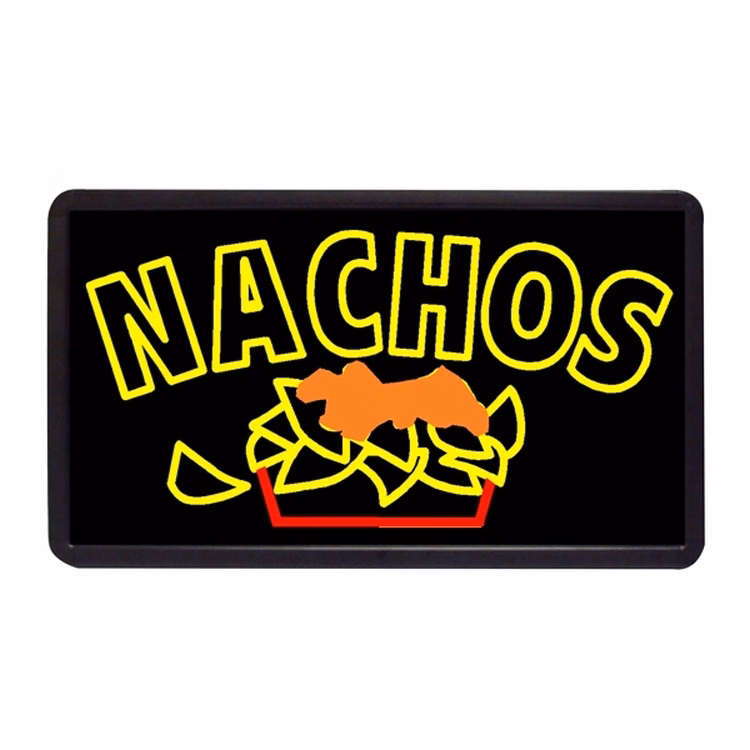 Nachos 13" x 24" Simulated Neon Sign