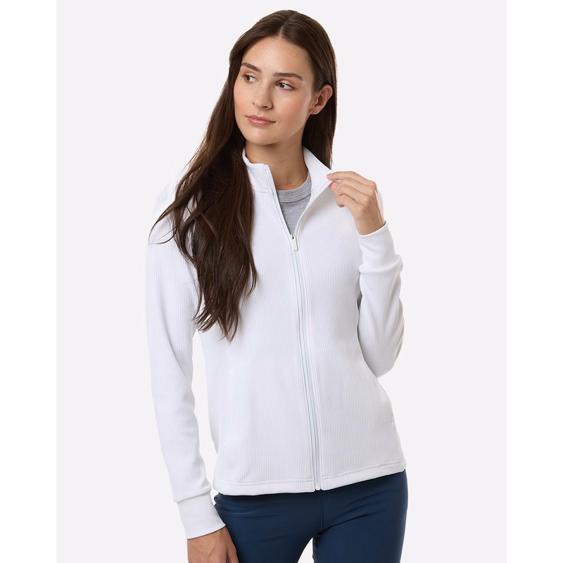 Women's Performance Textured Full-Zip Jacket - A1015