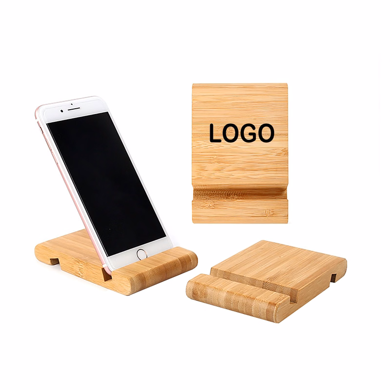 Double Sided Bamboo Phone Holder