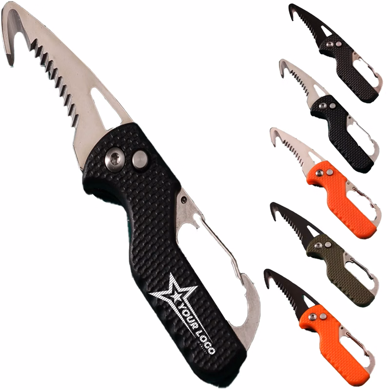 Safety And Useful Compact Mini Folding Keychain Knife