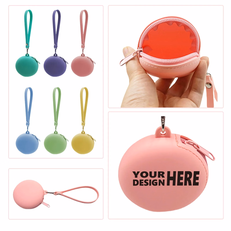 Portable Round Organizer For Small Essentials Storage