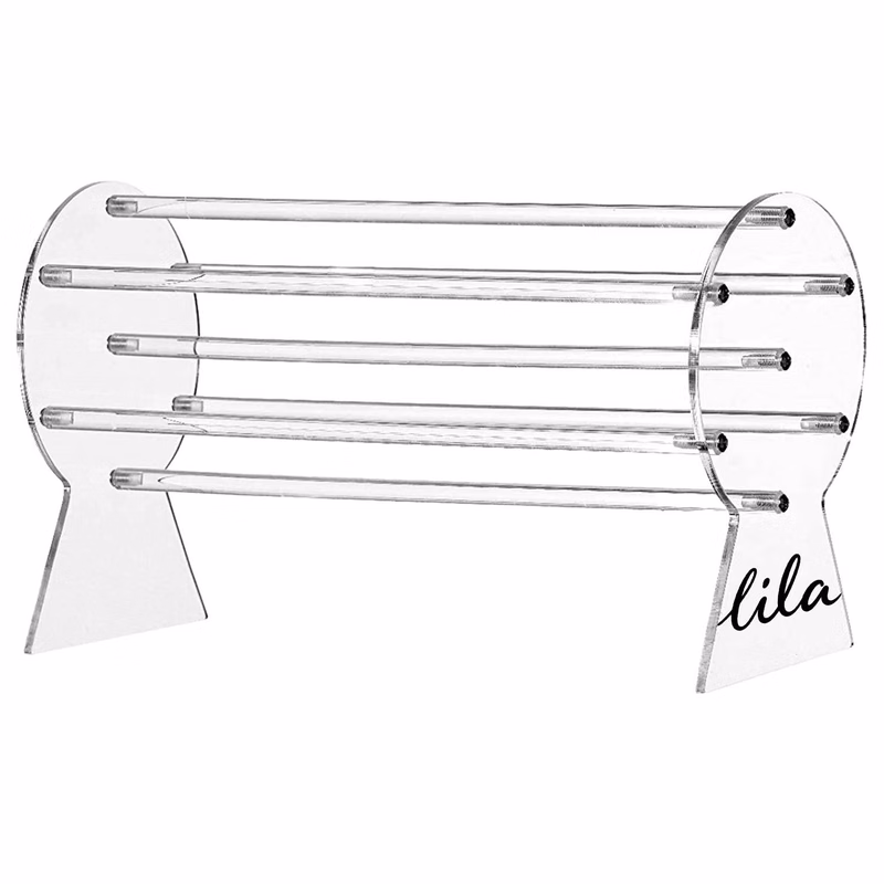 Hair Accessory Display Acrylic Storage Shelf