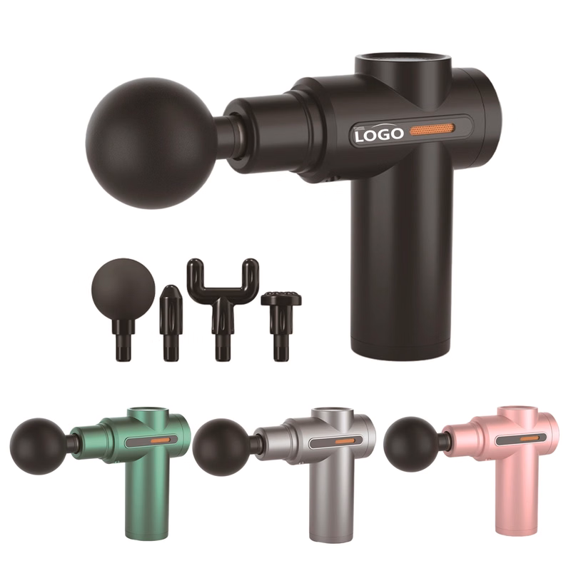 Mini Muscle Deep Electric Massage Gun 4 Heads