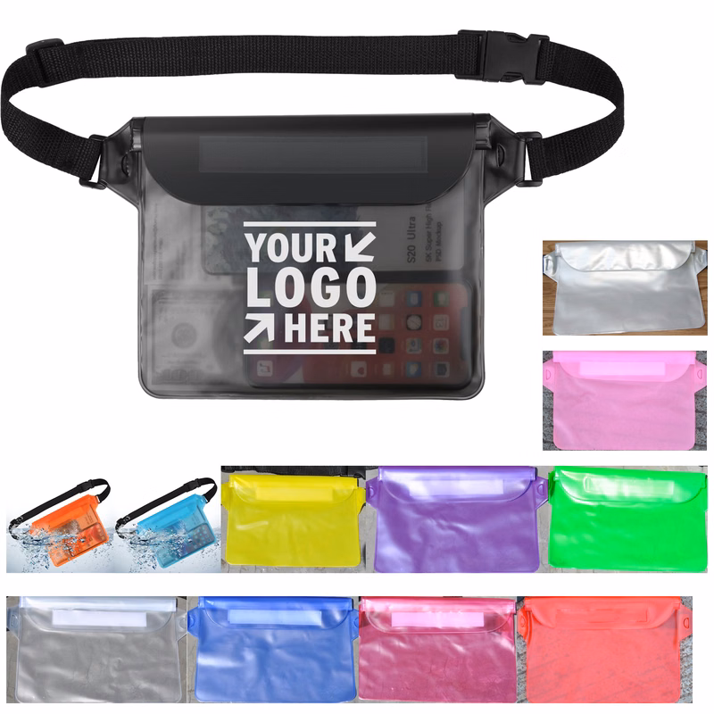 Waterproof Waist Phone Pouch Fanny Pack Dry Bag Case Cover For iPhone 14 Pro Max