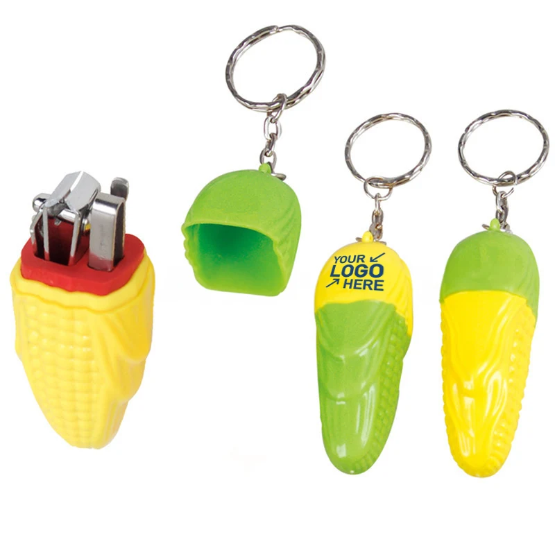 Corn Shape Nail Cutter Hygiene 3 in 1 Set Keychain 1