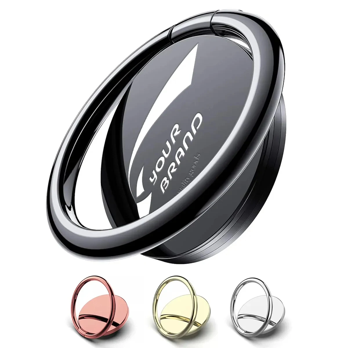 Adjustable Round Cellphone Ring Holder Stand 1