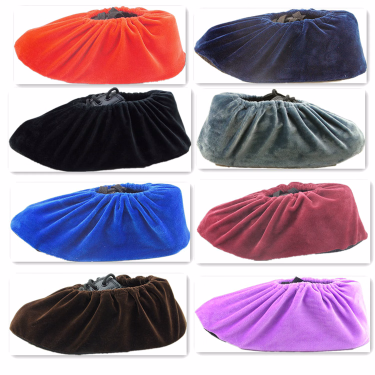 Flannel Shoe Cover with Sole