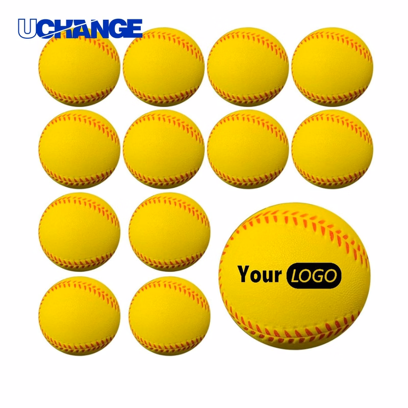 Branded PU Foam Baseball Stress Ball