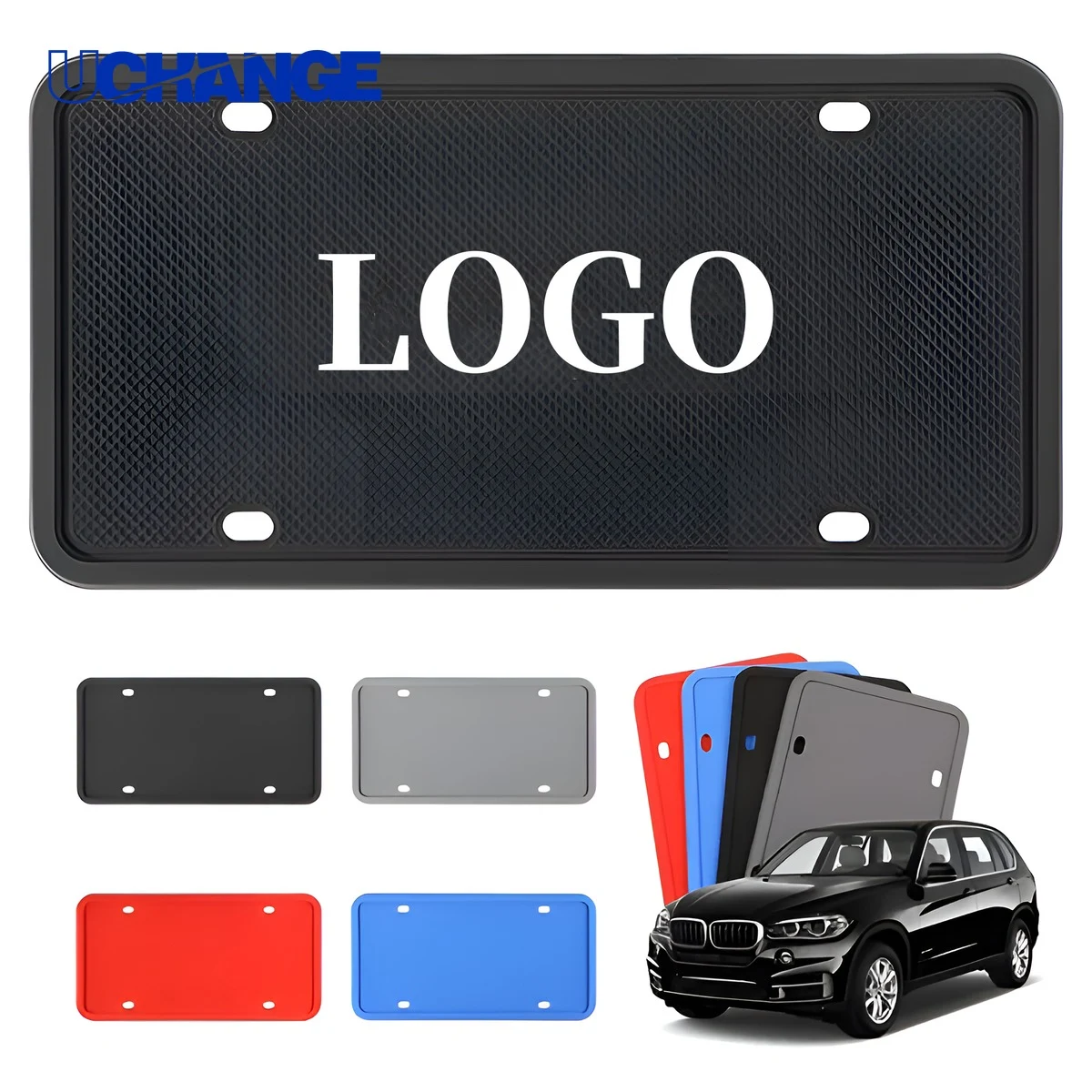 Silicone License Plate Frame 1