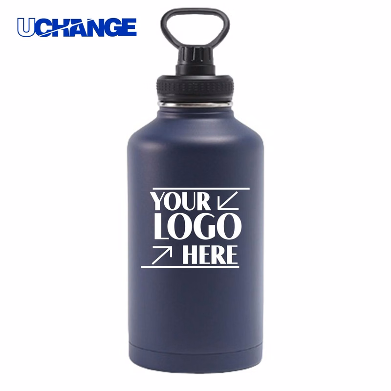 Stainless Steel Vacuum Water Bottle Container (64OZ)