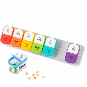 Adjustable Weekly Pill Case